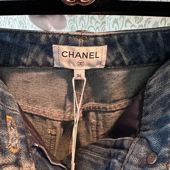 Chanel Floral Jeans - Picture 6 of 15